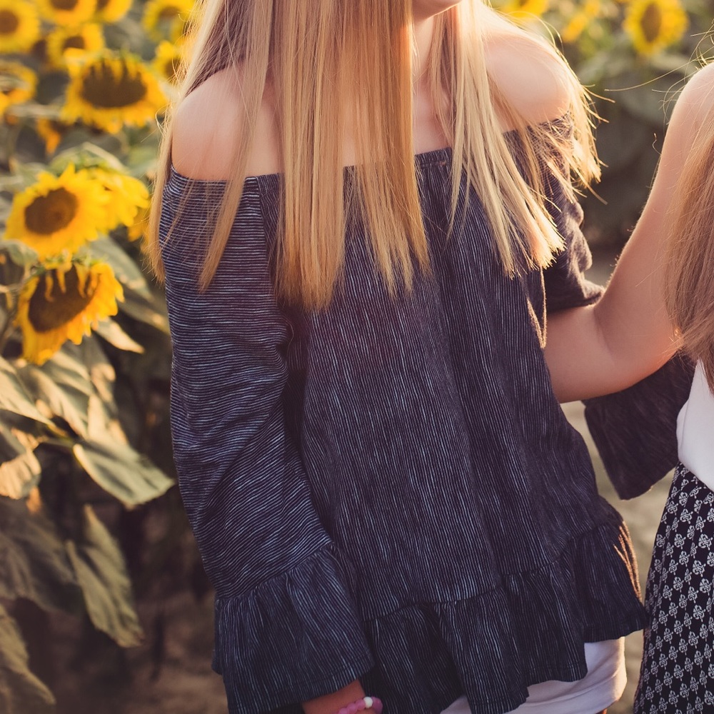 Nordstrom off-the-shoulder top